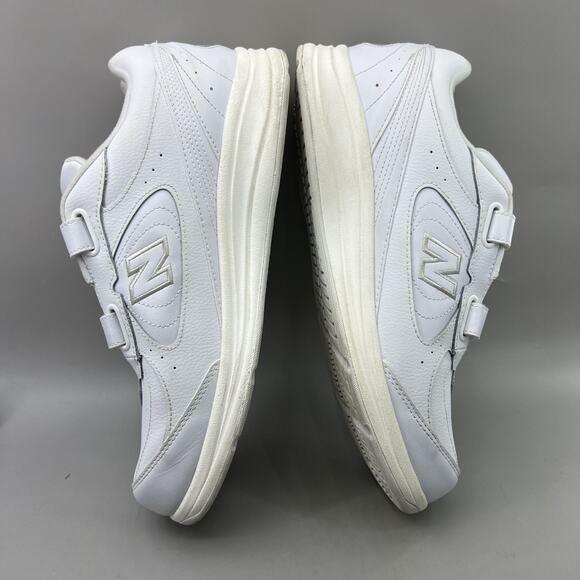 New Balance 577 Walking Sneakers Men Size 12 EE White Hook & Loop Comfort Shoes - Picture 6 of 8